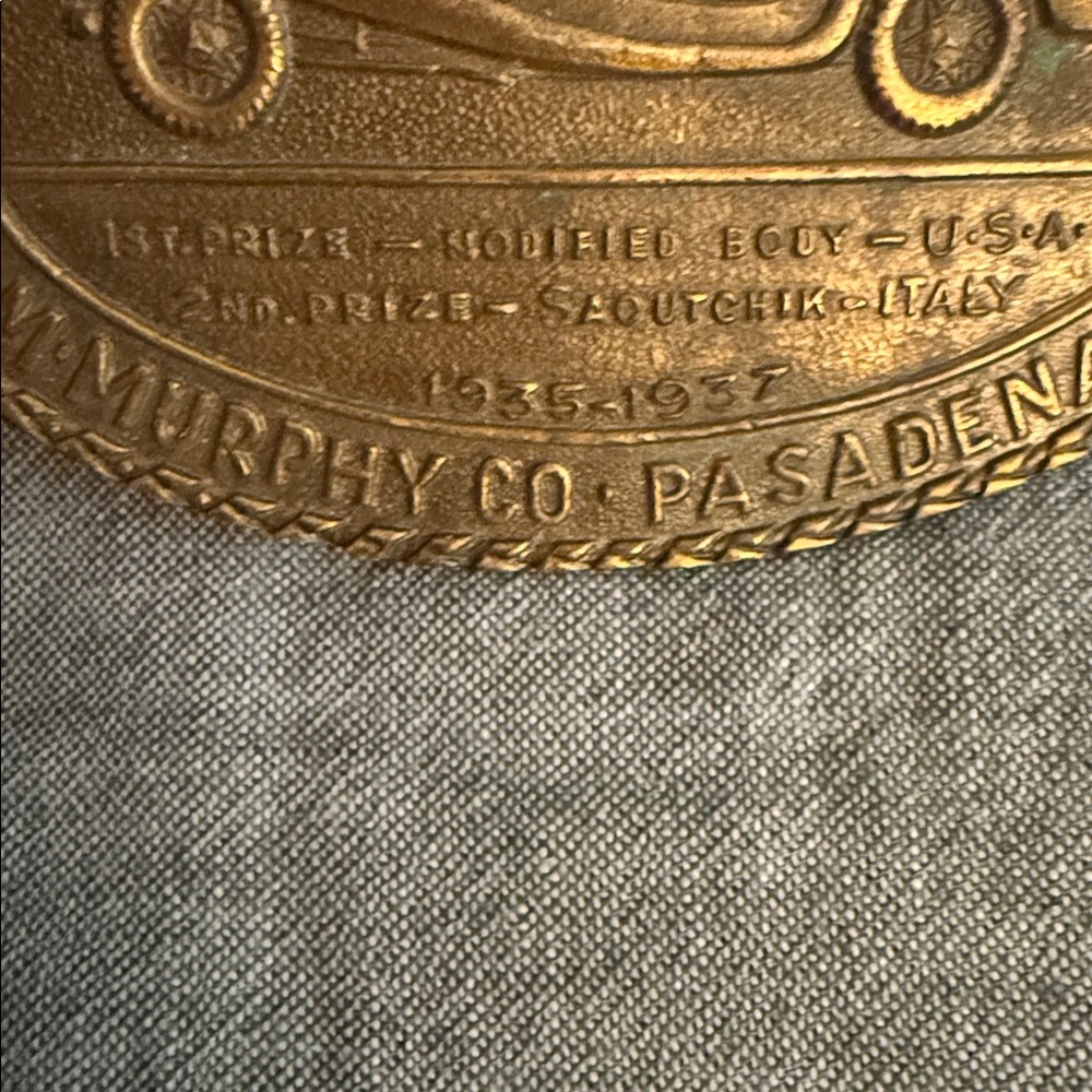 Vintage Mercedes Benz Germany Belt Buckle 1970s - Picture 3 of 5